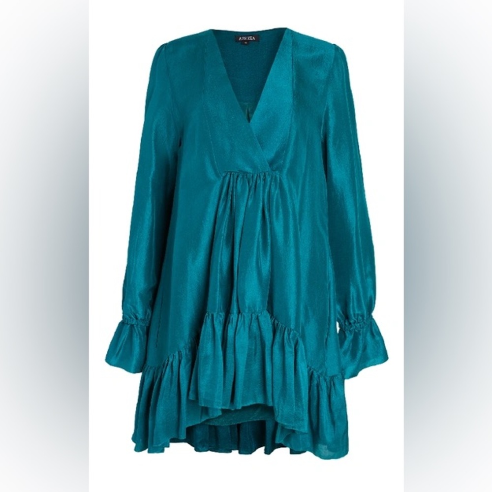 AZEEZA Thistle Dress in Peacock NWT - Size S